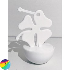 Utež za balone 50g - Bela deteljica Utež za balone 50g - Bela deteljica