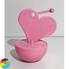 Utež za balone 50g - Roza srce Utež za balone 50g - Roza srce