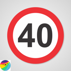 Nalepke za 40 let