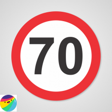 Nalepke za 70 let