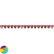 Napis Happy Birthday - Minnie Mouse