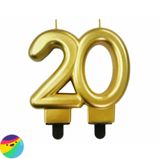 Svečka zlata št. 20