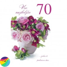 Voščilnice za 70 let