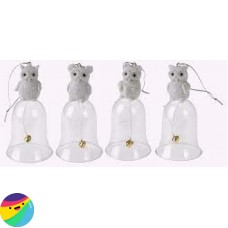 Okrasek - Sova na zvončku